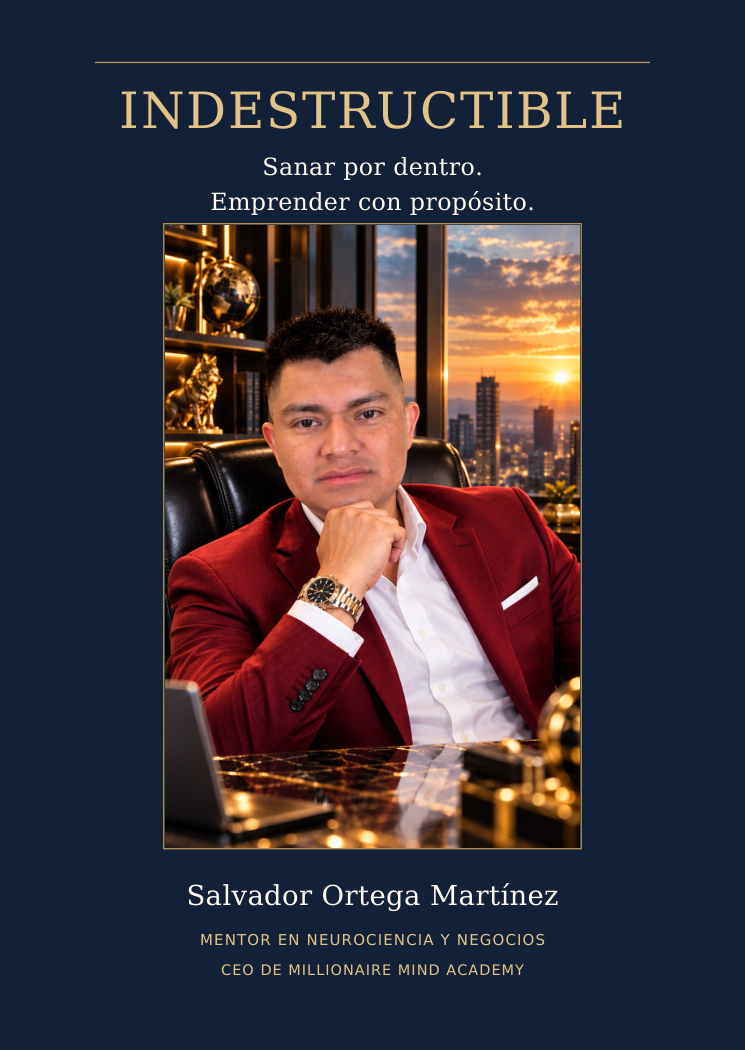 Portada de INDESTRUCTIBLE, de Salvador Ortega Martínez